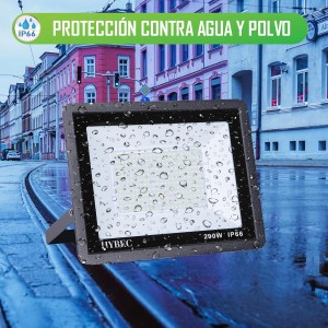 CLAR - Focos LED Exterior, Foco LED Interior, Focos Impermeable, 200W