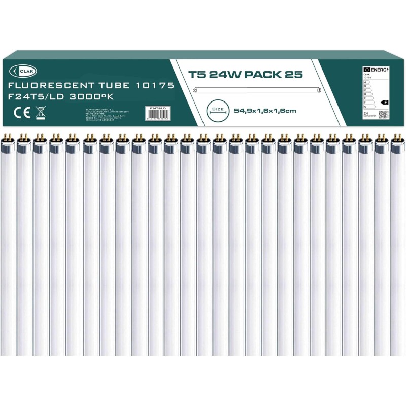 Tubos Fluorescentes 60 cm, Tubos Miniatura, Bombilla T5 24W