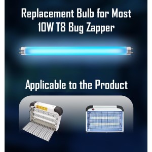 Tubos Fluorescentes UV Antimosquitos, Luz Ultravioleta Exterior, 10W T8