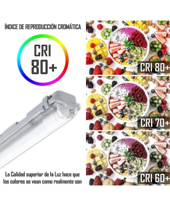 Pantalla Estanca LED Orca 1x150 (Tubos No Incluidos)