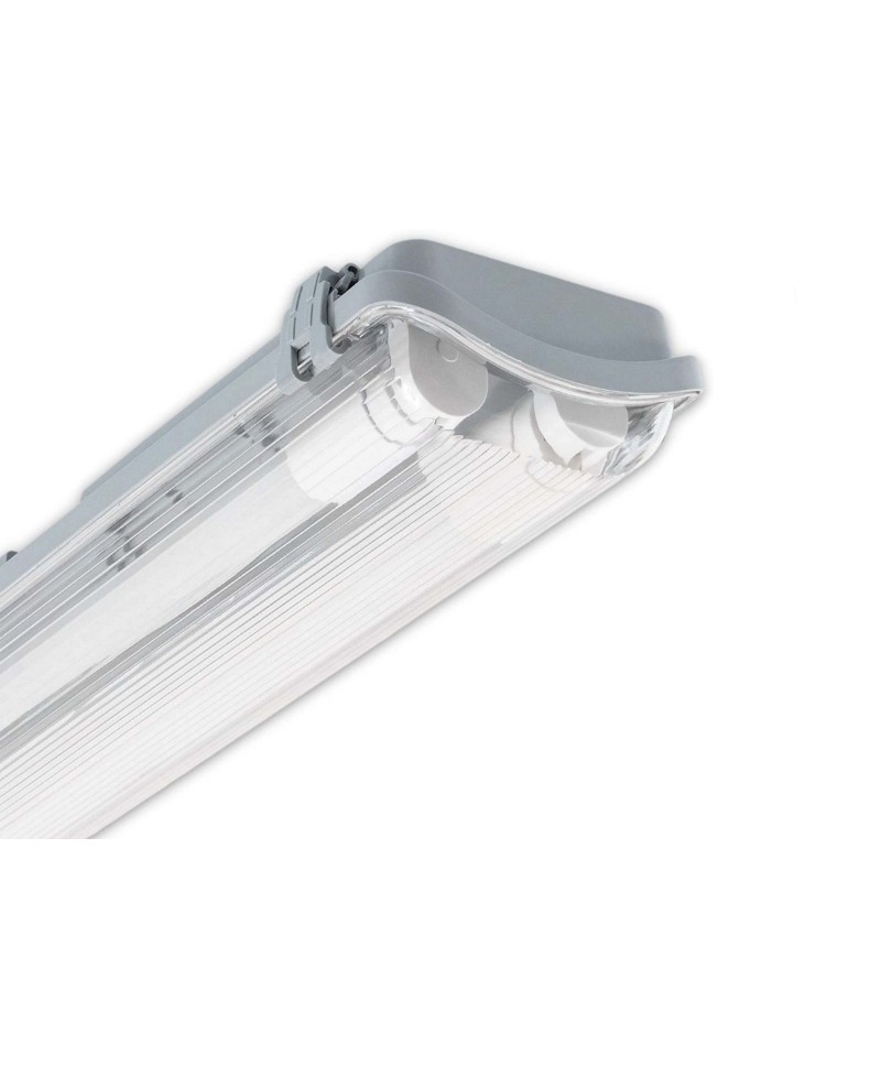 copy of Pantalla Estanca LED 2x120, y 2x150cm, (Tubos No Incluidos)