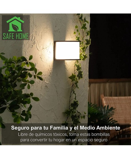 Aplique Pared Exterior Negro Aluminio.