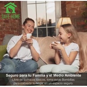 Bombilla Led Blanca Cálida 3000K E27 1W