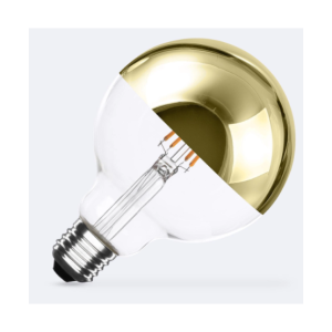 GLOBO LED CUPULA ORO 6W