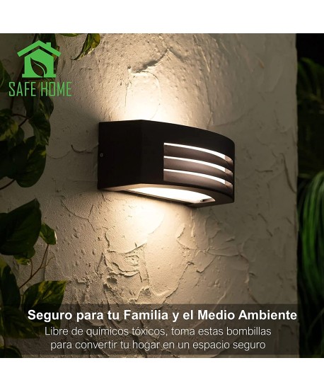 CLAR-Aplique Exterior Curvo Aluminio.