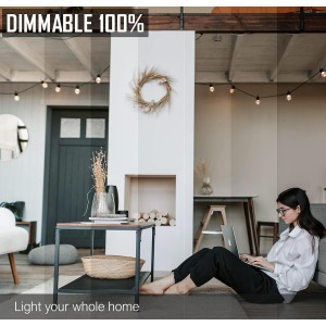 GLOBO Ø125 VINTAGE AMBER REGUL. 5W E27