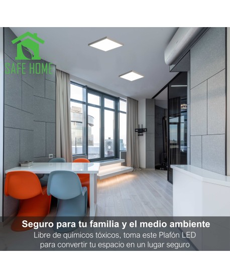 Panel LED Superficie Cuadrado 60X60 40W.