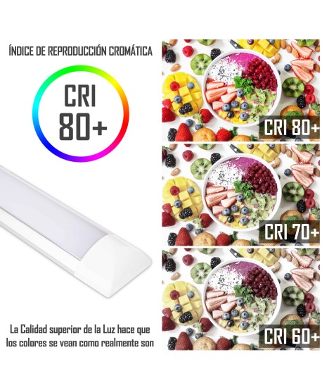 Barra Lineal LED 120cm, Sirio LED 36W