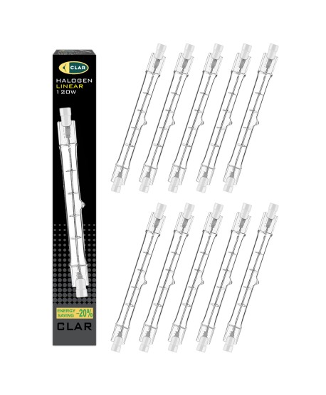 Bombilla Halogena Lineal 120W 118mm.