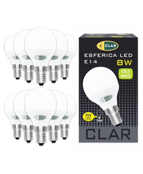 Bombilla LED E14 8W, Bombilla LED Pequeña