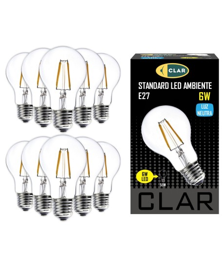 Bombilla Filamento 6W, bombilla de filamento