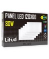 Paneles LED 120x60 Empotrable Driver LIFUD 80W