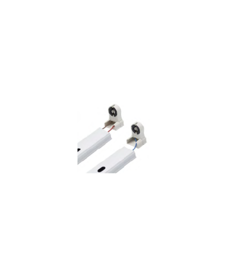 Regleta Para Tubo T8 LED 120 cm 1 Lateral