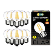 E27 Filament LED Bulbs, 4W G45 E27