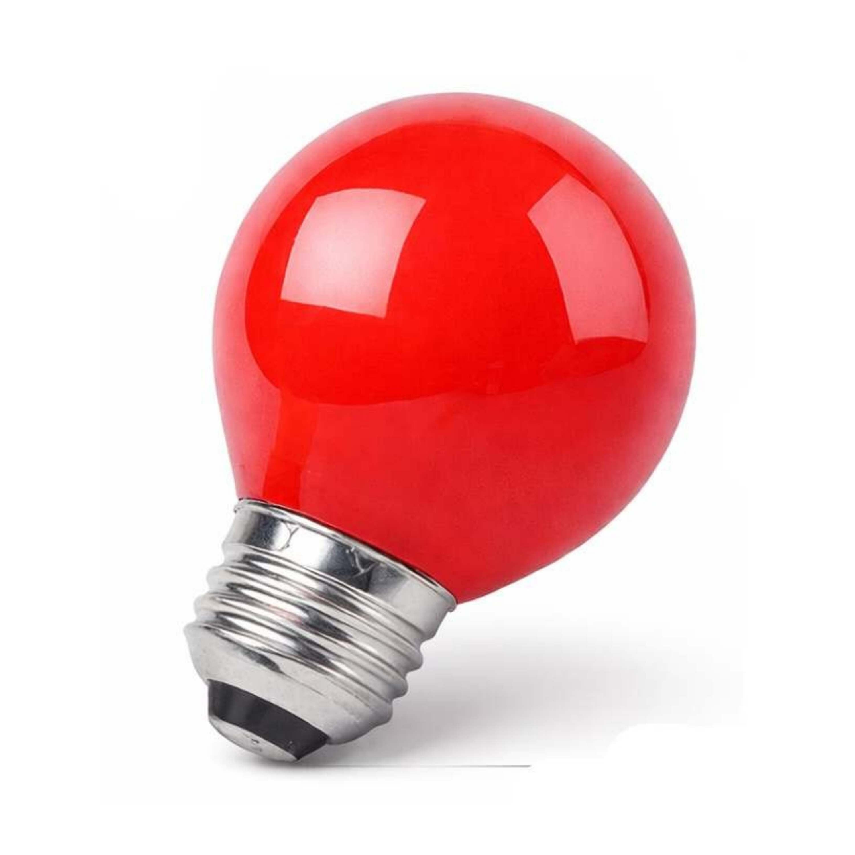 KUGELFÖRMIG 15W 230V E27 ROT