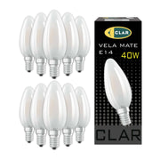 Clear Candle Bulb E14 40W