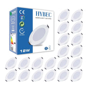 Recessed LED ceiling downlight, 12W LED,