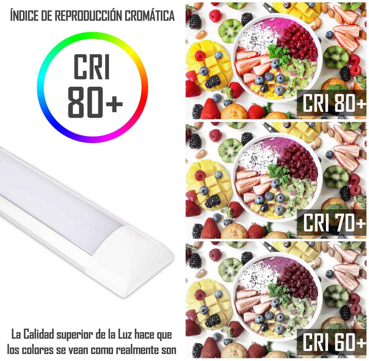 Barra Lineal LED 120cm, Sirio LED 36W