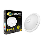Plafon LED Integrado 20W con Detector de Presencia