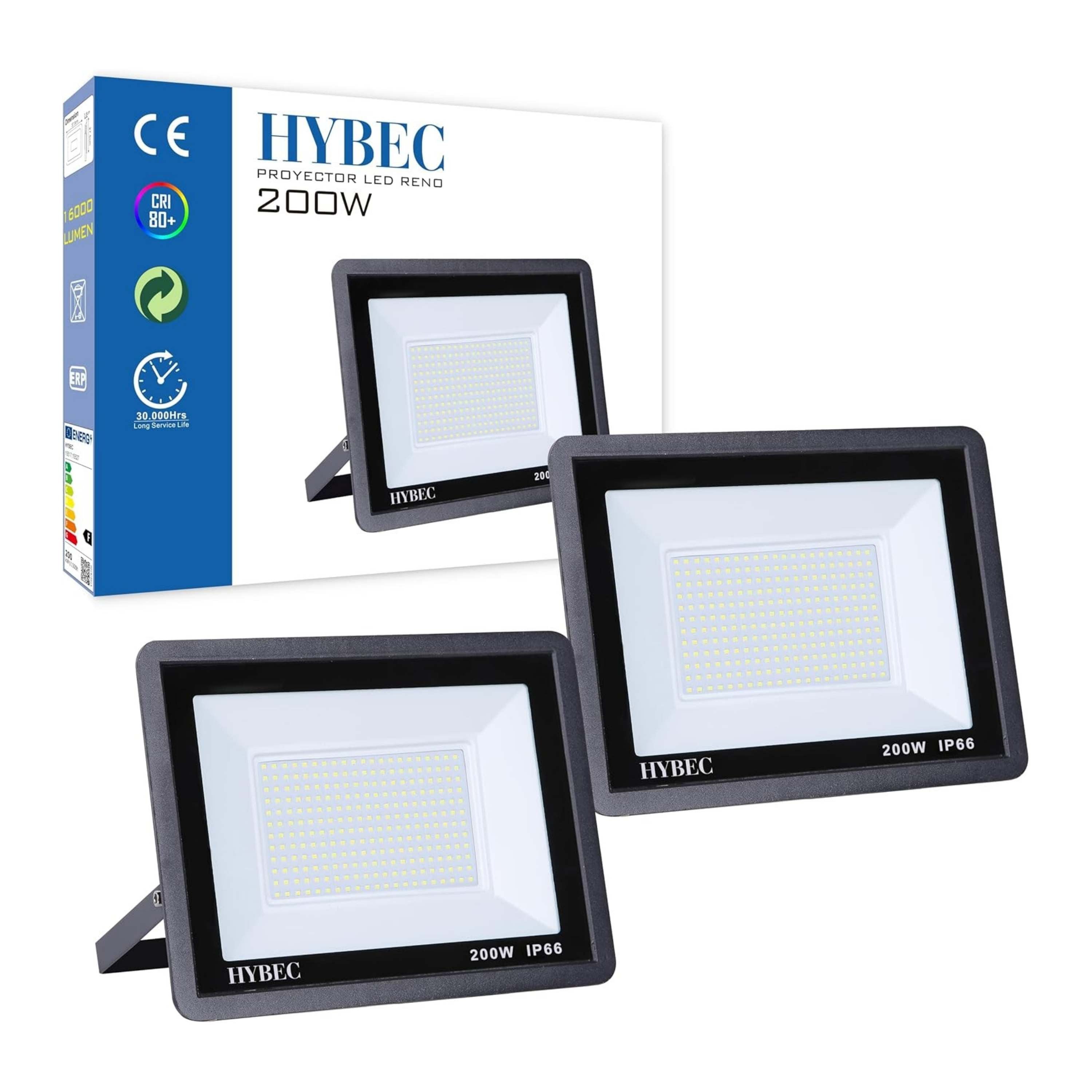 Focos LED Exterior Impermeable 200W IP66