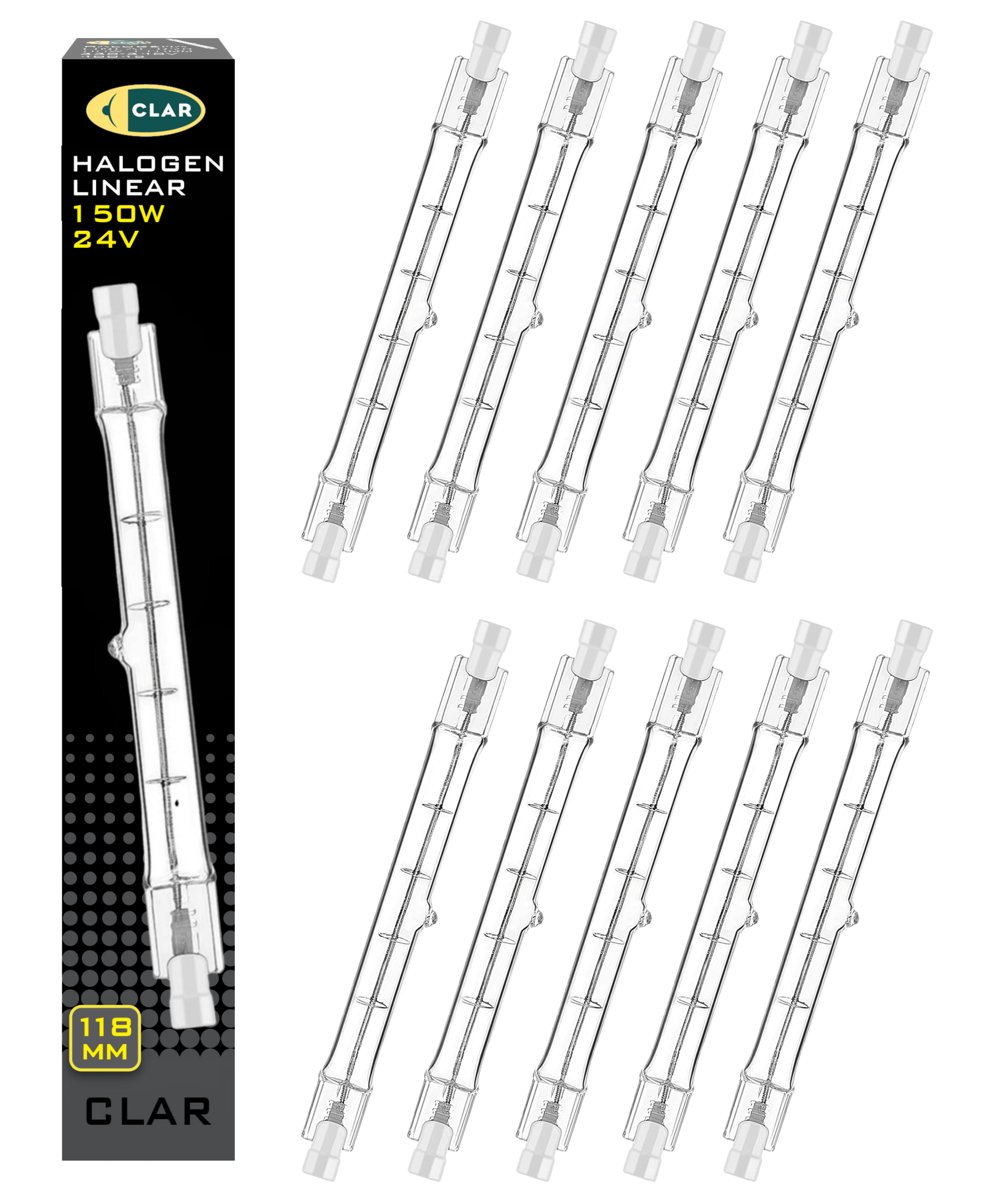 LINEAL STANDARD 150W 24V 118mm