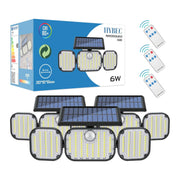 Solar-LED-Außenstrahler 1000lm