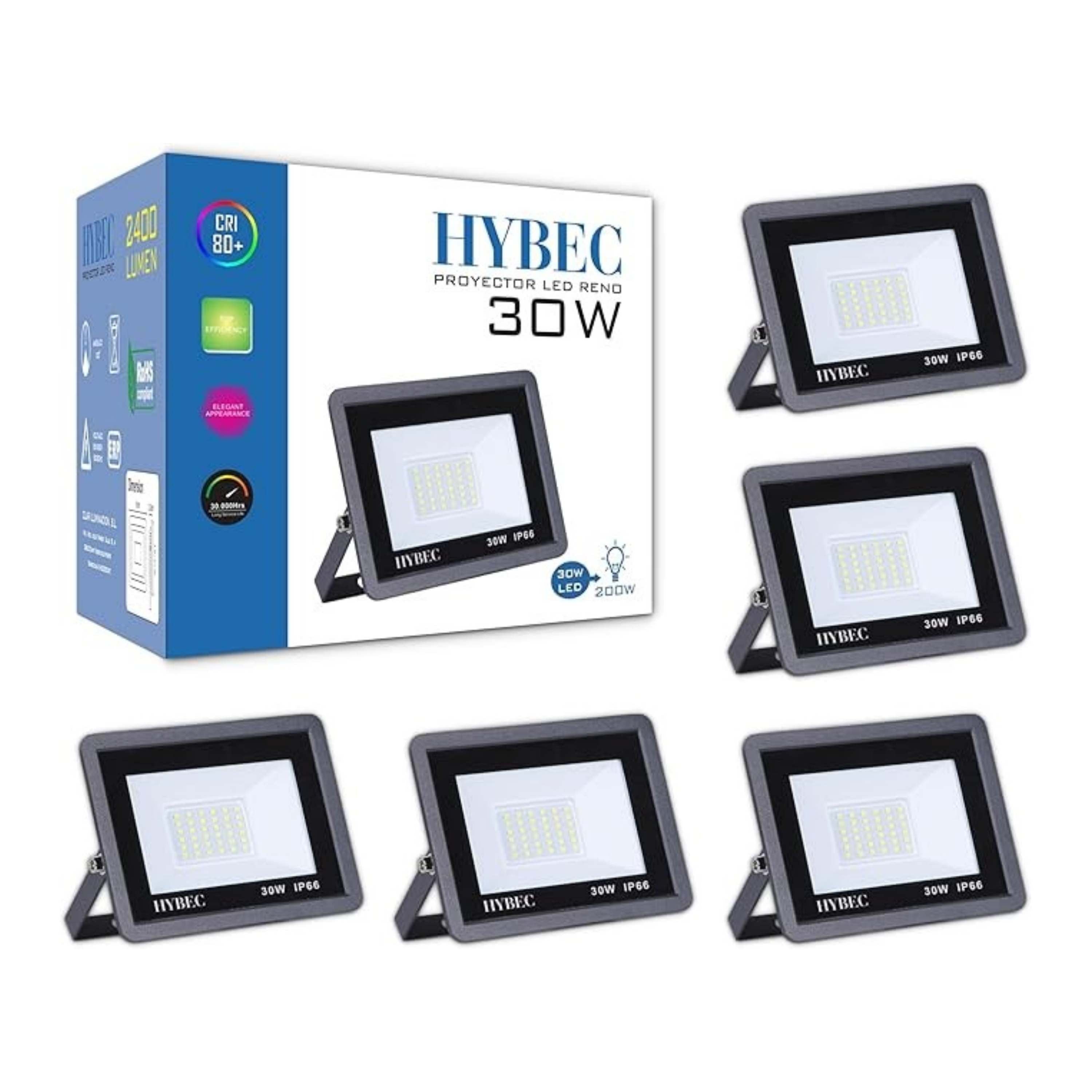 Focos LED Exterior, Foco LED 30W IP66