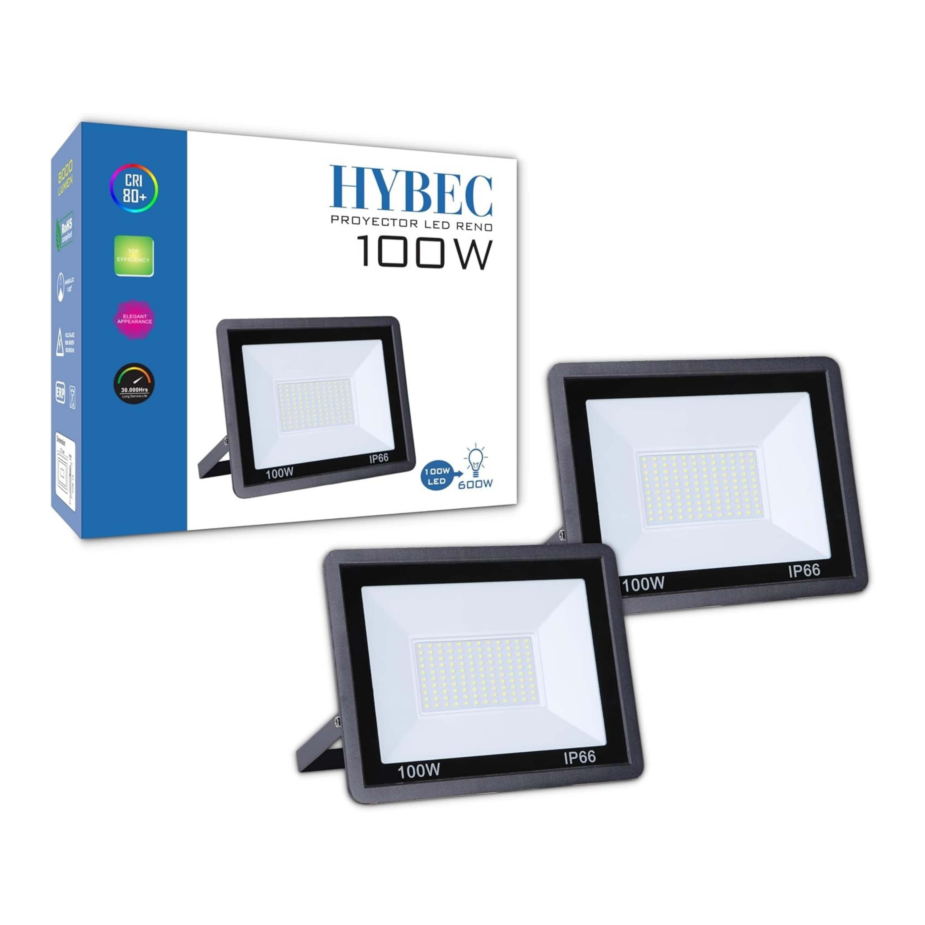 Focos LED Exterior,LED Exterior Impermeable, Foco LED 100W