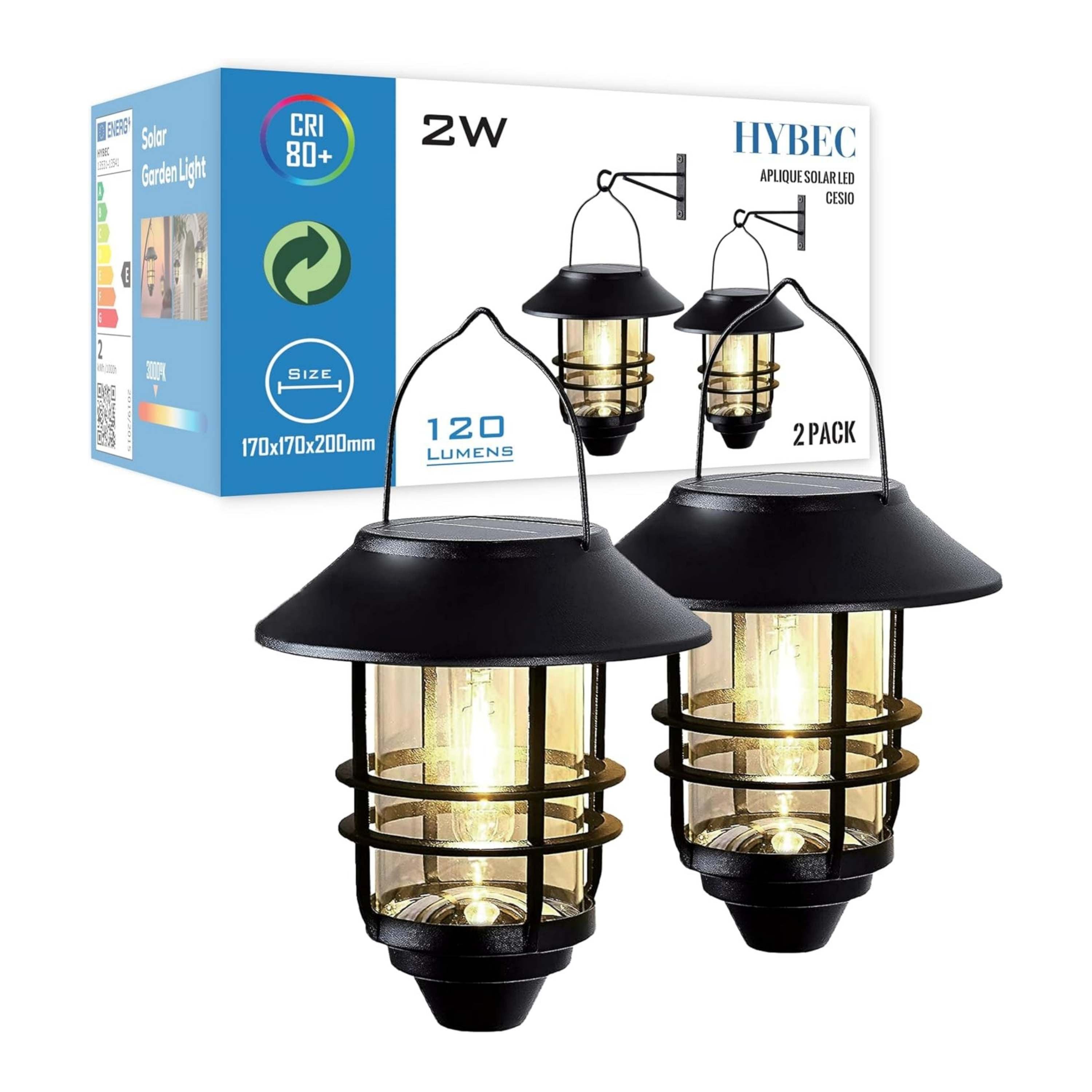 HYBEC - Farolillos Solares Exterior