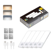 Schrankleuchten mit Sensor, LED-Schrankleuchten 10 cm