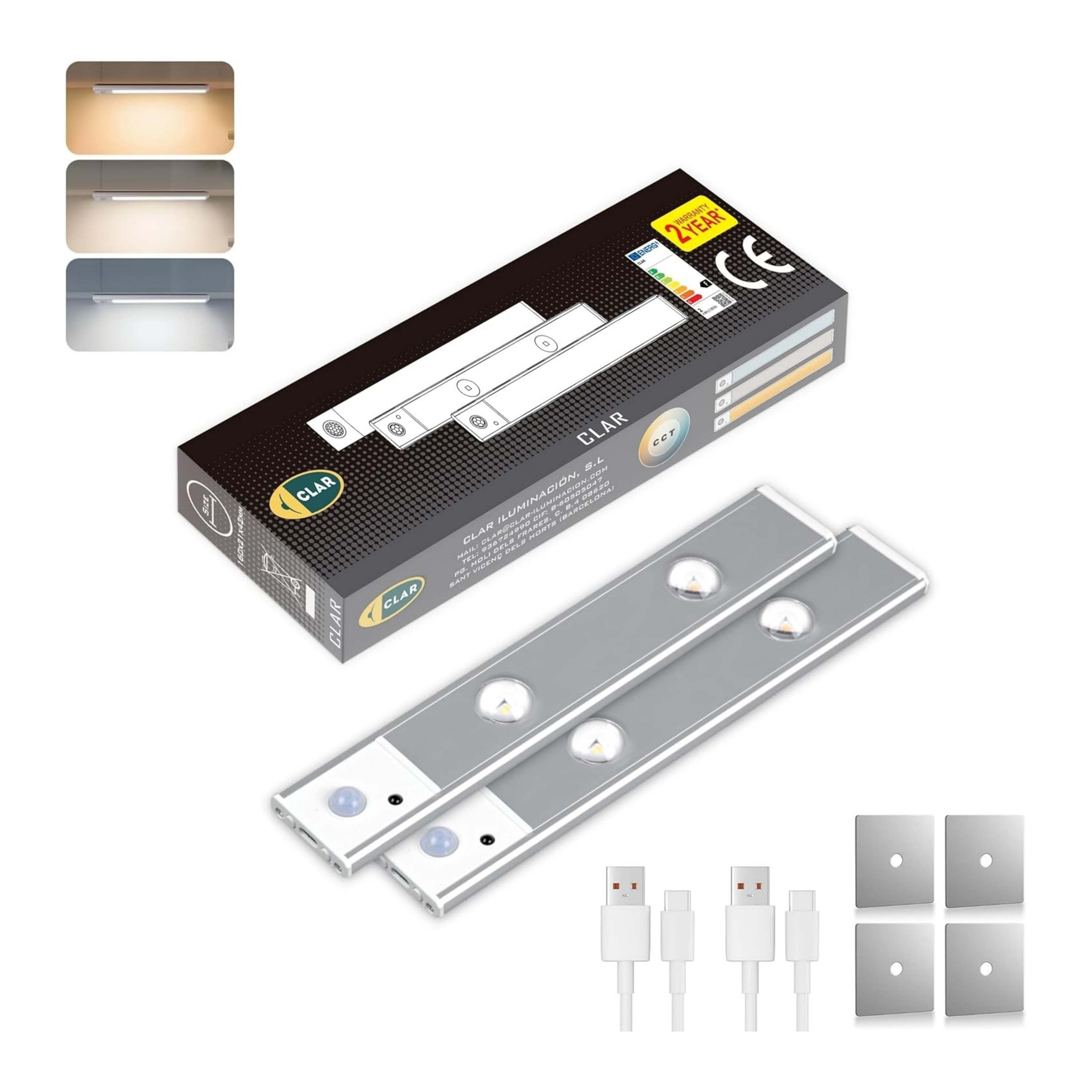 Wardrobe Lights with Sensor, 20 cm LED Wardrobe Lights