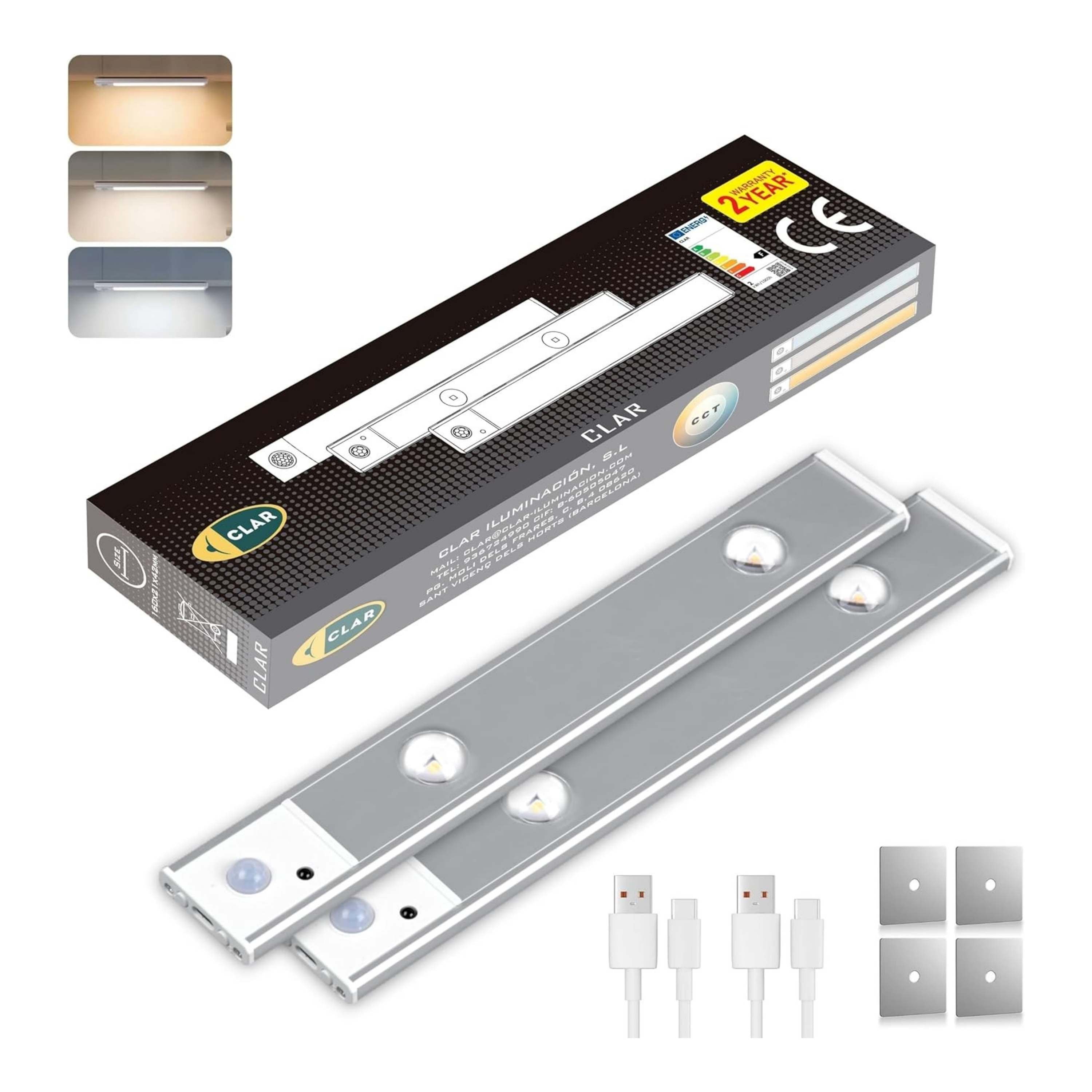 Wardrobe Sensor Lights, 30 cm LED Wardrobe Lights
