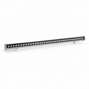 Bañador lineal LED exterior LedsCome 20089 con cuerpo de aluminio y dos soportes orientables
