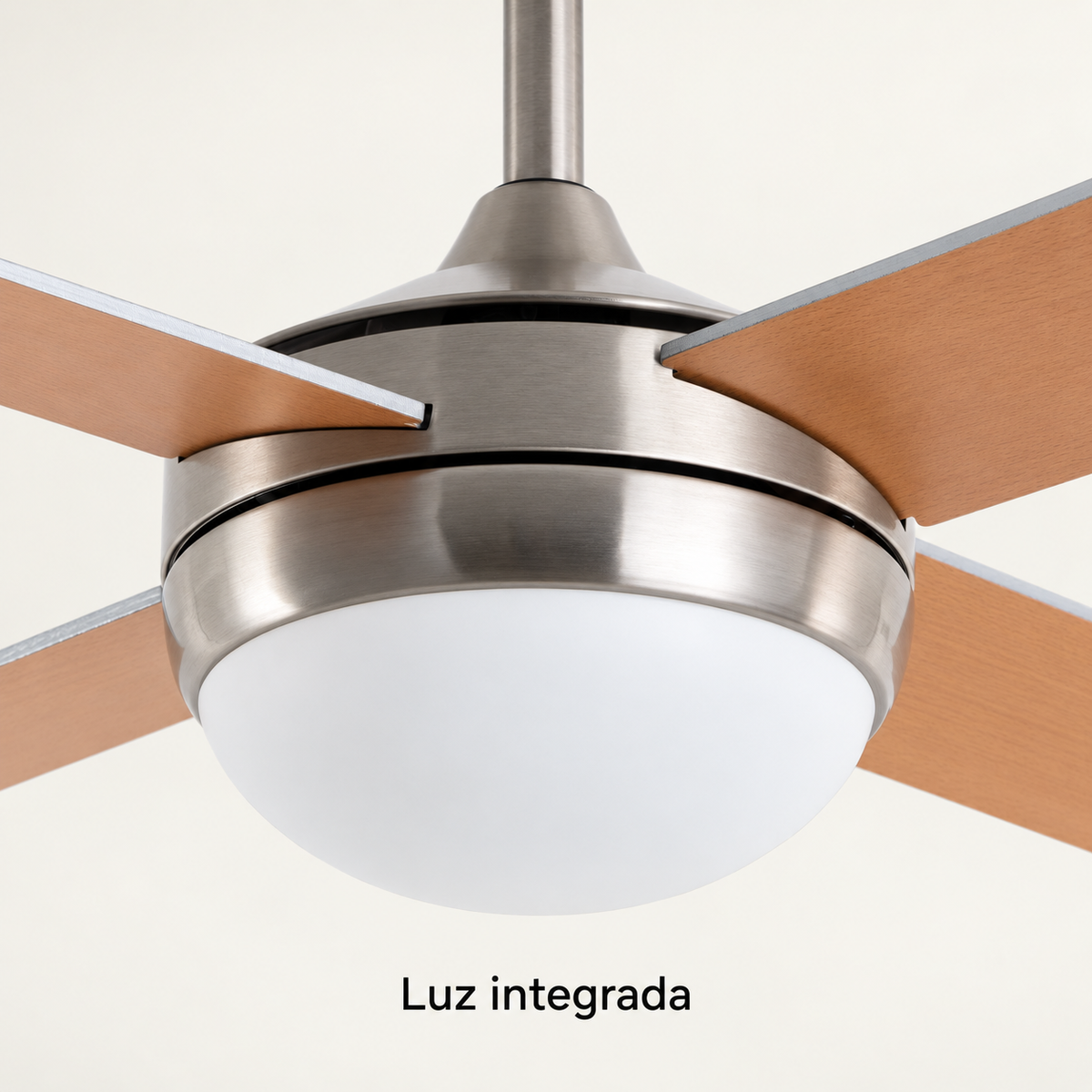 Ventilador de techo 20167, detalle exterior del sistema LED integrado