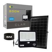 Proyecto Led Exterior Solares, Lampara Solar Exterior Jardin, 200W