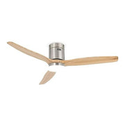 Ventilador de Techo con Luz (Madera, 132 cm)