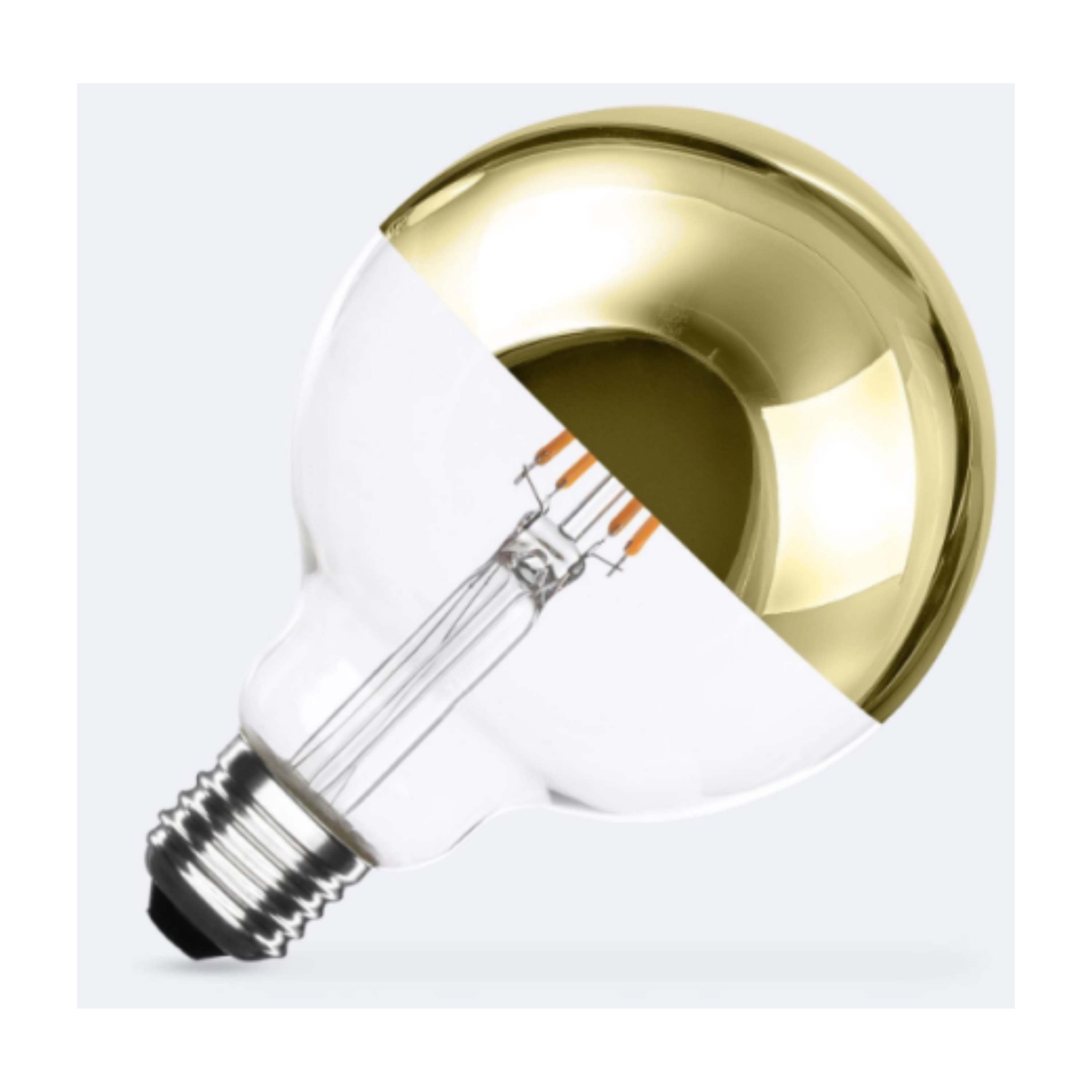 GLOBO LED CUPULA ORO 6W