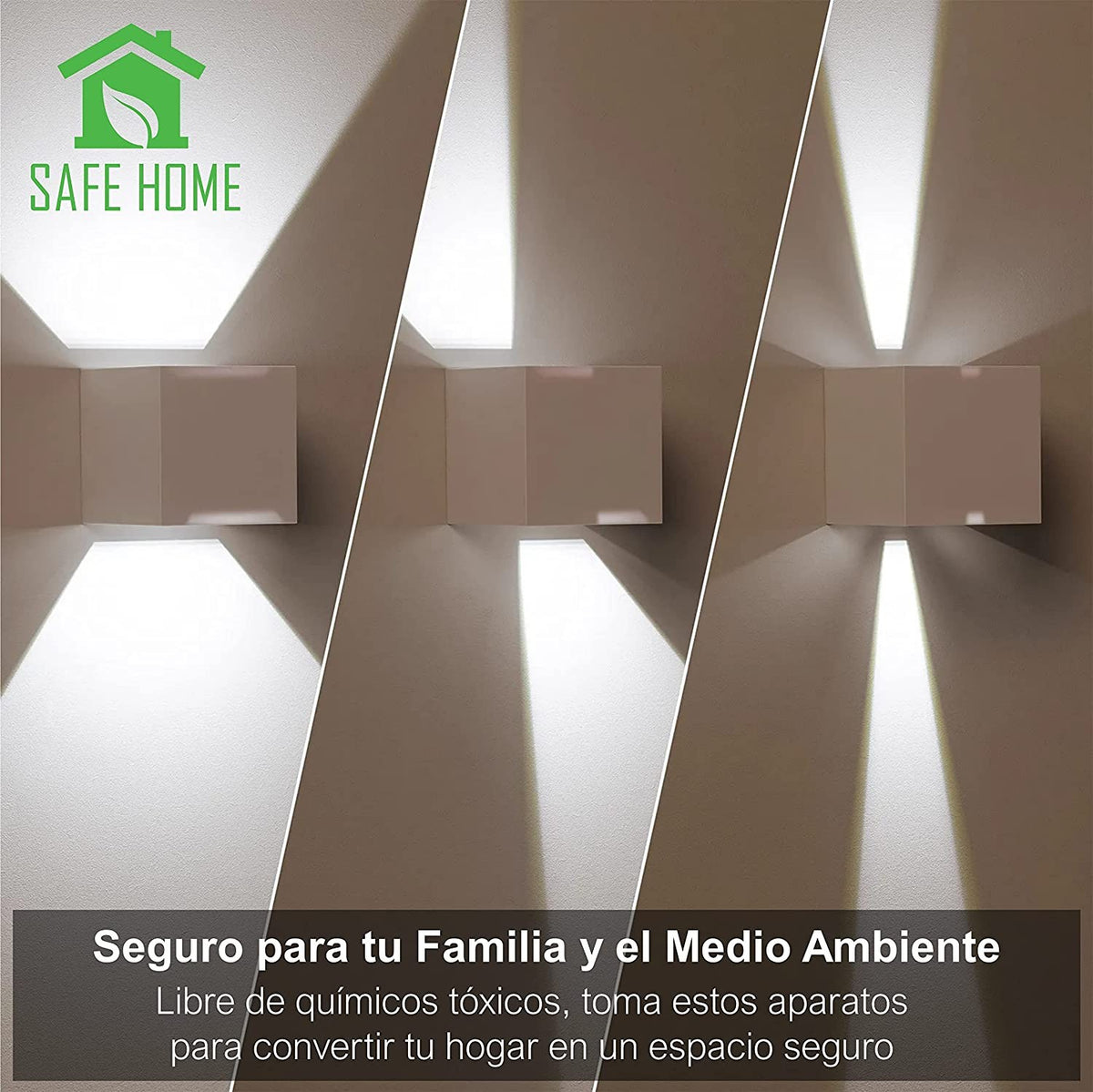 Aplique de Pared Exterior 12W Blanco CCT