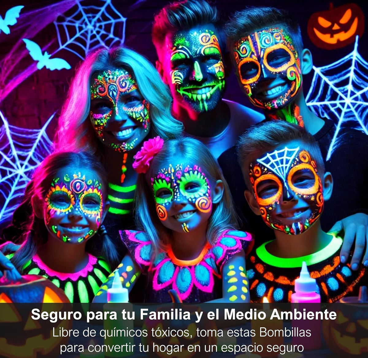 Bombilla Ultravioleta, Luz negra, Luz ultravioleta, Luz Neon