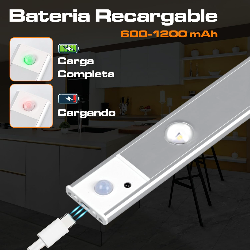 Luces Para Armarios Interiores, Luz LED Magnética Con Sensor De Movimiento,30 Cm