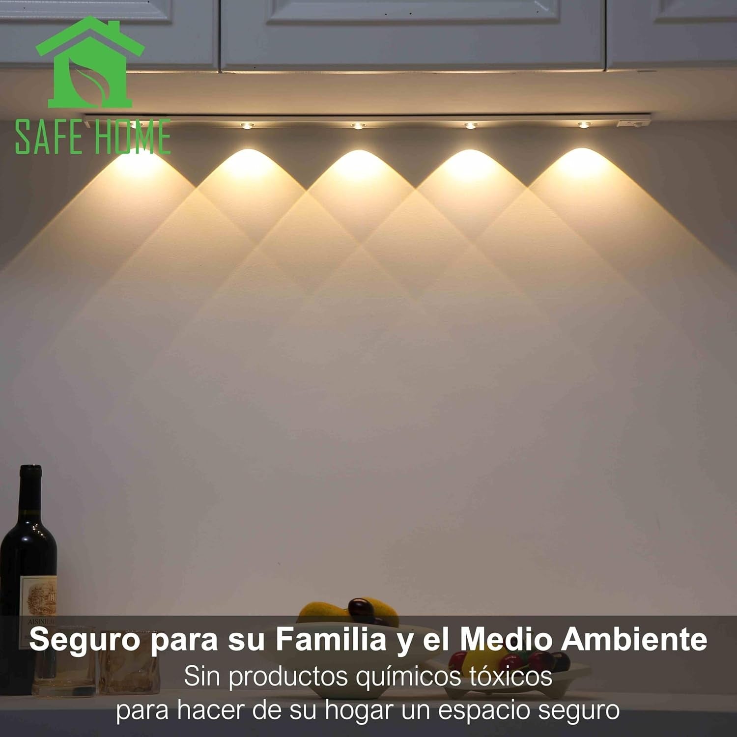 Lichter Für Schränke Interiores, Licht LED Magnética Mit Sensor De Bewegung,40 Cm