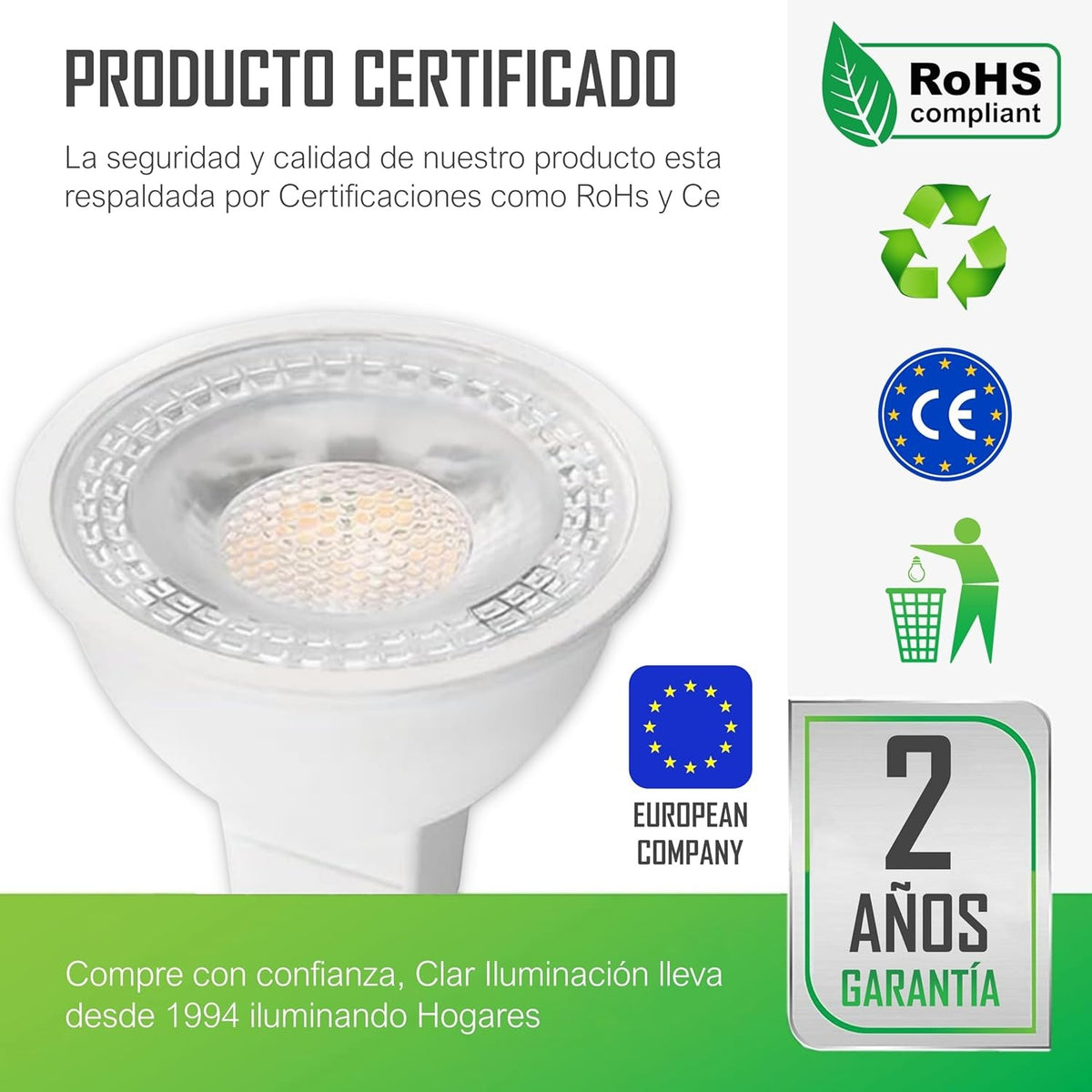 GU5.3 LED Bulb, GU5.3 LED, MR16 LED, 5W