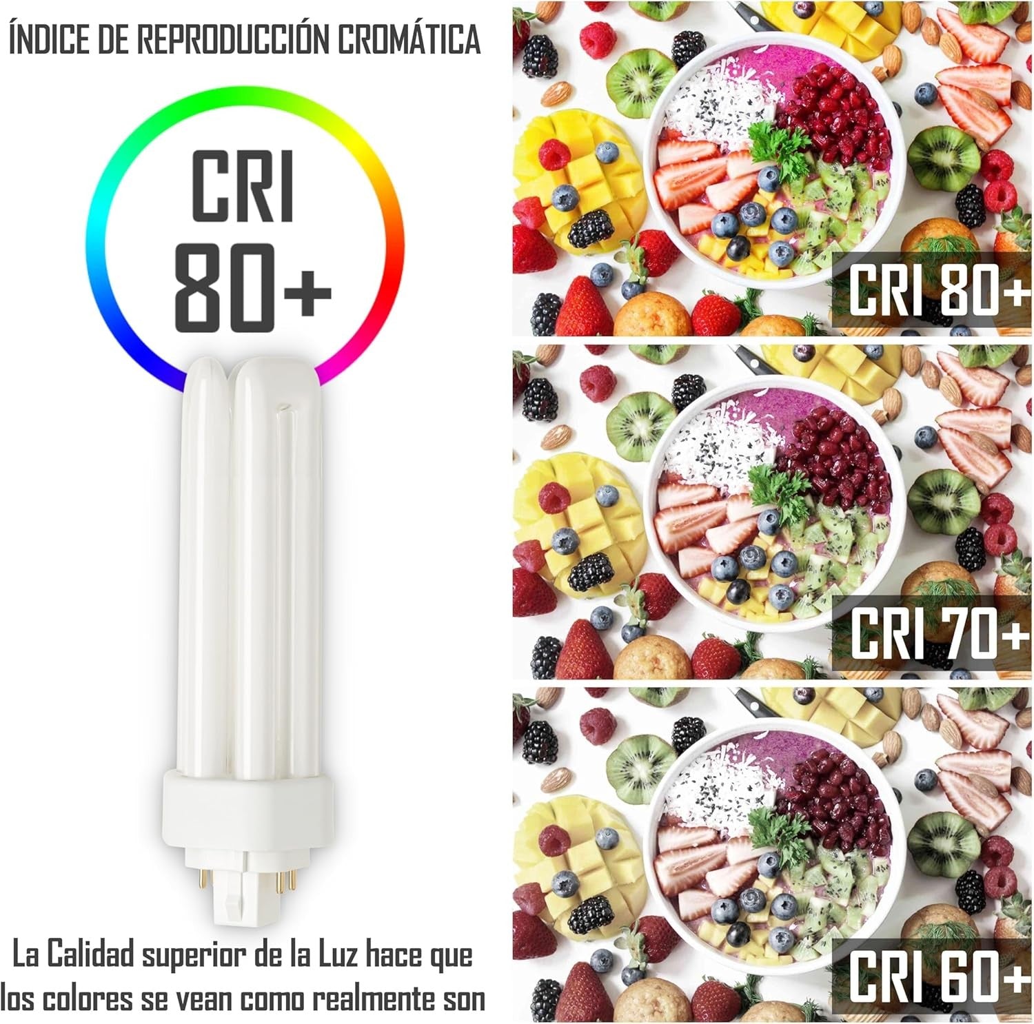 Bombilla Fluorescente Gemini T/E 42W GX24q-4