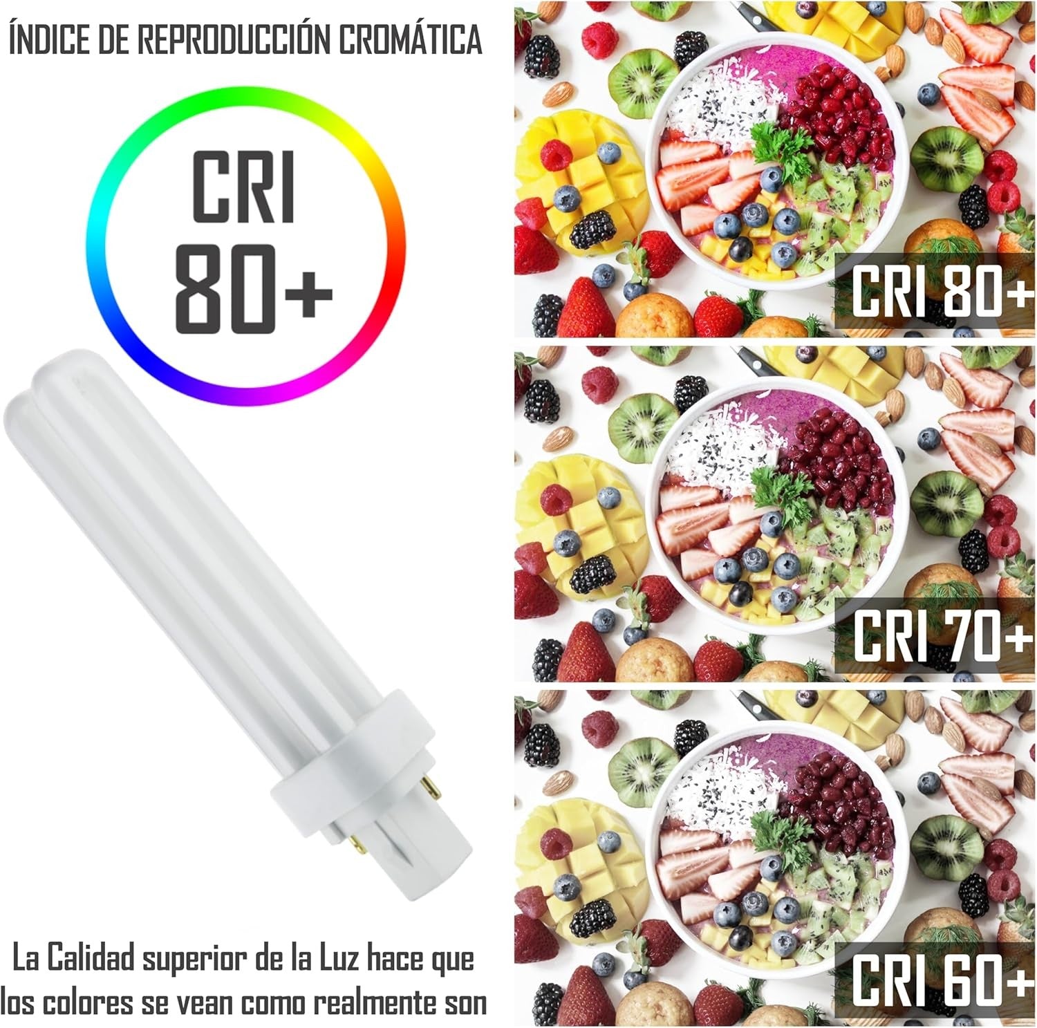 Bombilla Fluorescente Gemini D 10W G24d-1