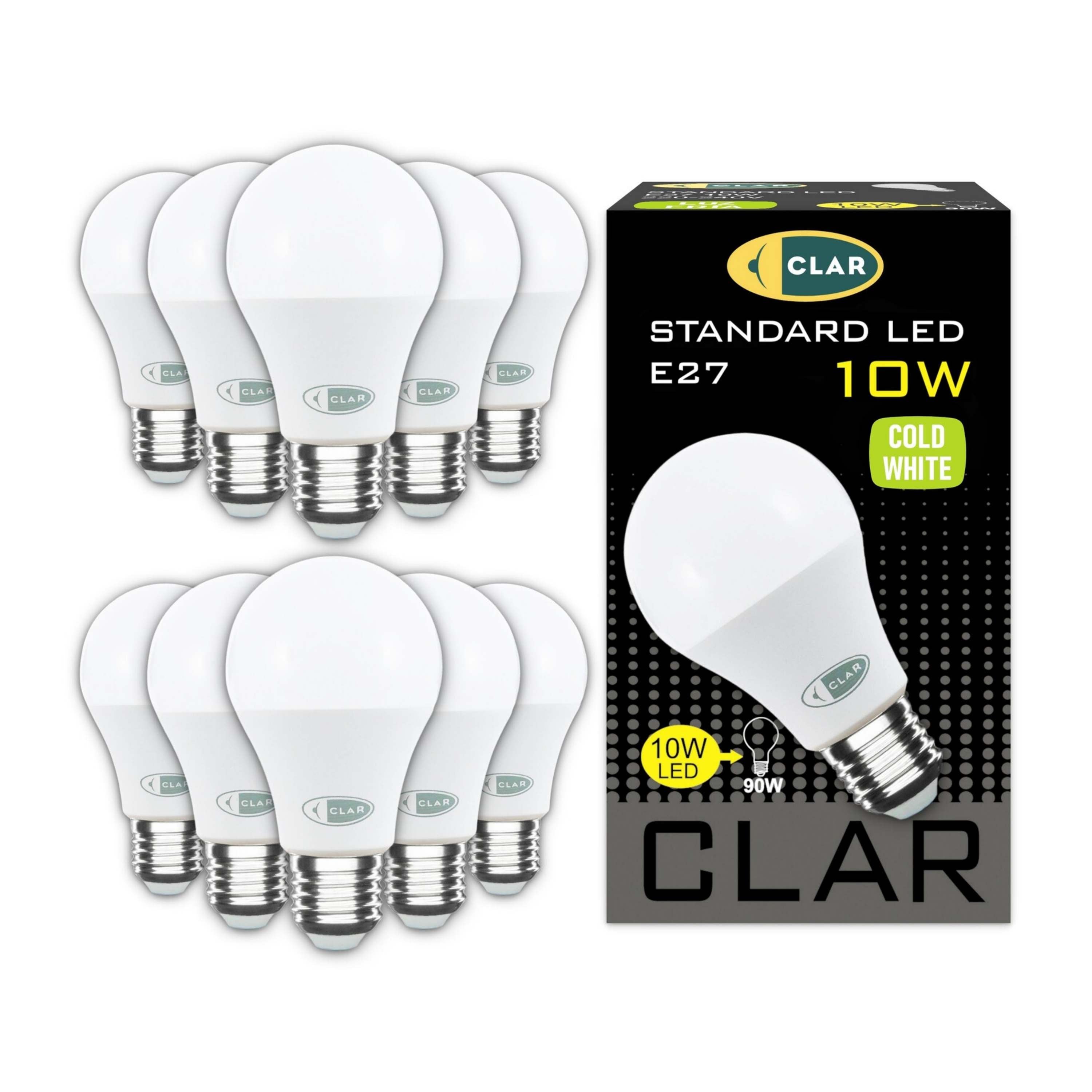 Bombilla LED E27 10W, Bombilla E27