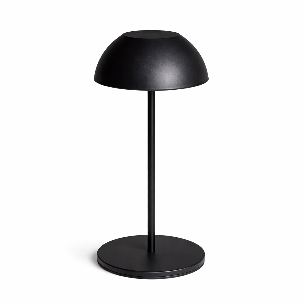 KRATER LAMPARA RECARCABLE NEGRA