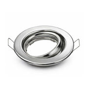 ARO DICROICA  ACERO ORIENTABLE CROMO