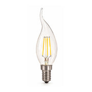 LED FILAMENT CANDLE BULB E14 4W DIMMABLE