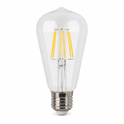 Filament LED E27 6W Brazier Bulb