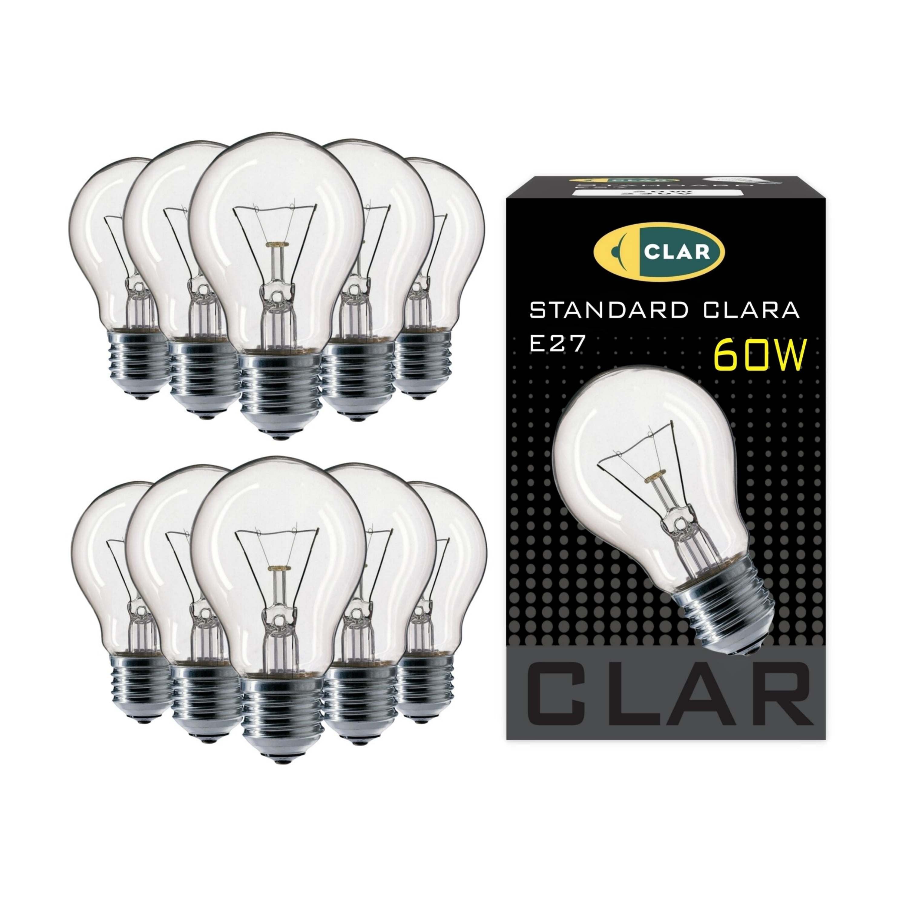 Standard Clear Incandescent Bulb E27 60W